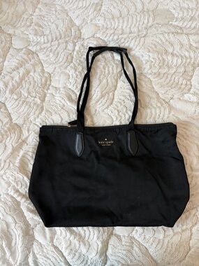 kate spade Black Nylon Tote with Dual Shoulder Straps
